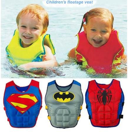 child's swimming costume with floats