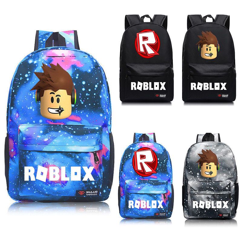 Roblox Kids Schoolbag Backpack Students Bookbag Handbags Travelbag Game bag 