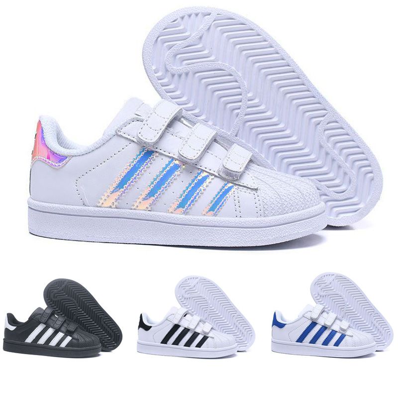 Compre Adidas Superstar Brand Children Superstar Shoes Original White Gold  Baby Kids Superstars Sneakers Originals Super Star Niñas Boys Sports Kids  Shoes 24 35 A 49,91 € Del Feiyan0222 | DHgate.Com