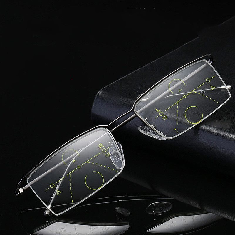 Distance dual use reading glasses smart zoom reading glasses 