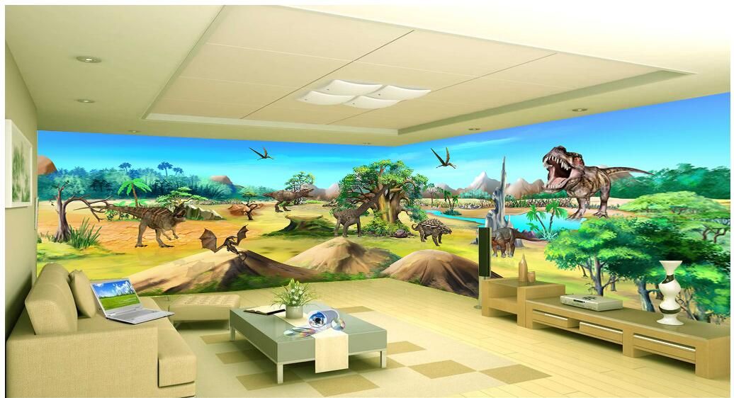 3d Wallpaper Cloth Custom Photo Jurassic Era Dinosaur Haunted - Full Wall Murals Wallpaper 3d Wallpaper Cloth Custom Photo Jurassic Era Dinosaur Haunted - Full Wall Murals Wallpaper