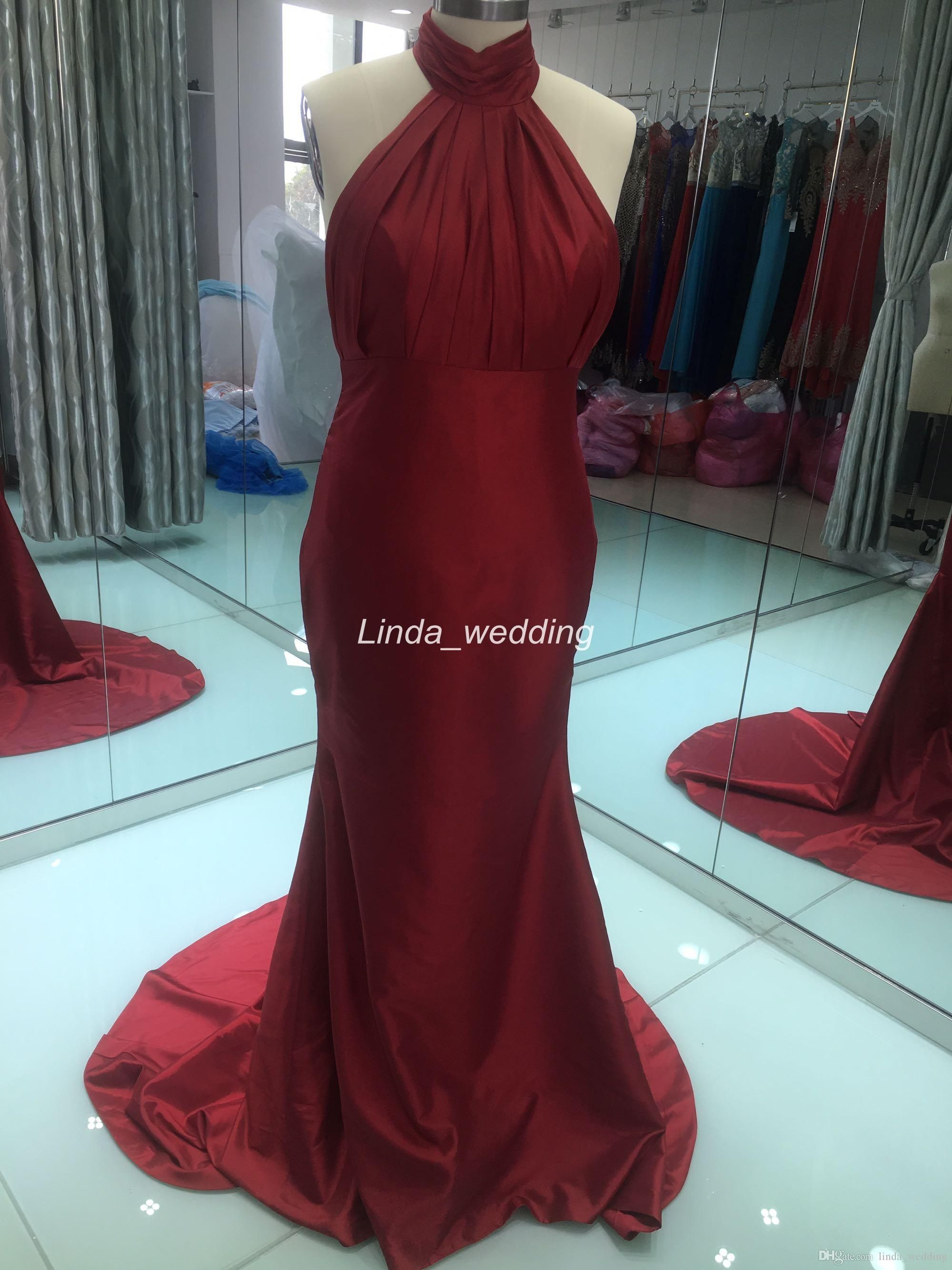 burgundy colour dress