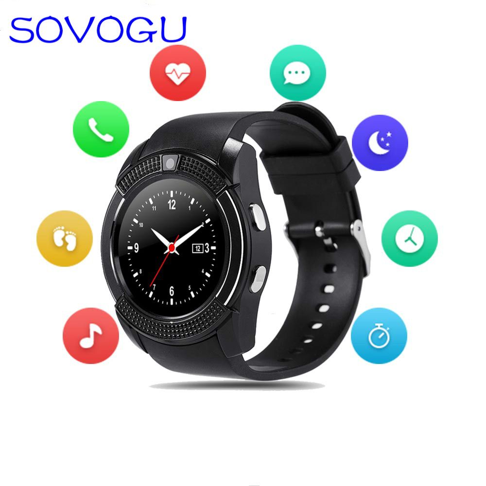 v8 round smartwatch