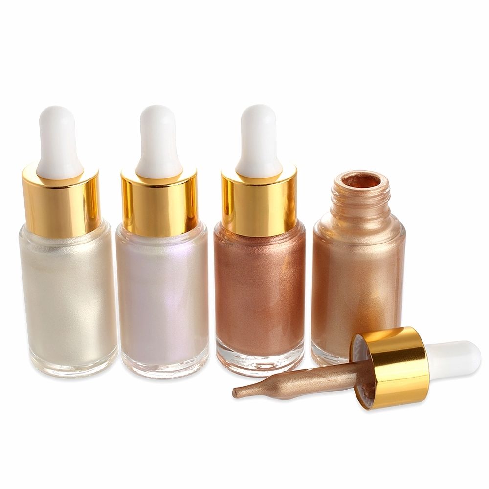 No Label Makeup 2018 Shimmer Liquid Highlighter Foundation Cosmetics