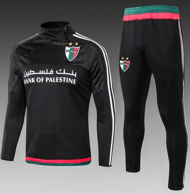 Tailandia calidad 2018 Palestina fútbol chaqueta chándal Ropa deportiva Trajes Chándales Palestina Uniformes Fútbol desgaste