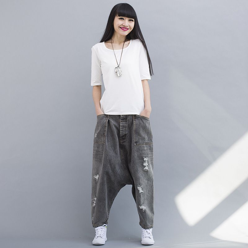 calça jeans hip hop