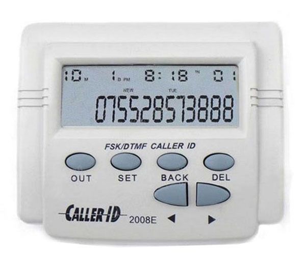 Mobile Phone Telephone Tel LCD Display DTMF FSK Caller ID Box with Call History