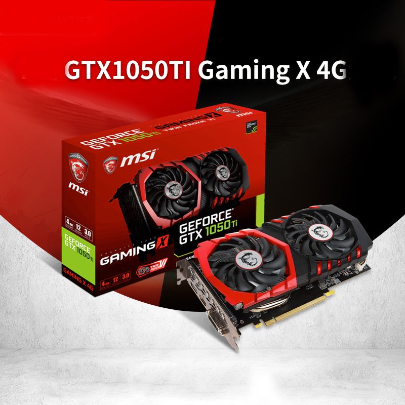 Msi Gtx 1050 Ti Gaming X 4g 128bit Gddr5 Gddri E 3 0 Nvidia Geforce Gtx 1050 Graphic Video Card Hdmi Ati Graphics Card Pci Express X16 Graphics Card From Camara Top Store 252 06 Dhgate Com