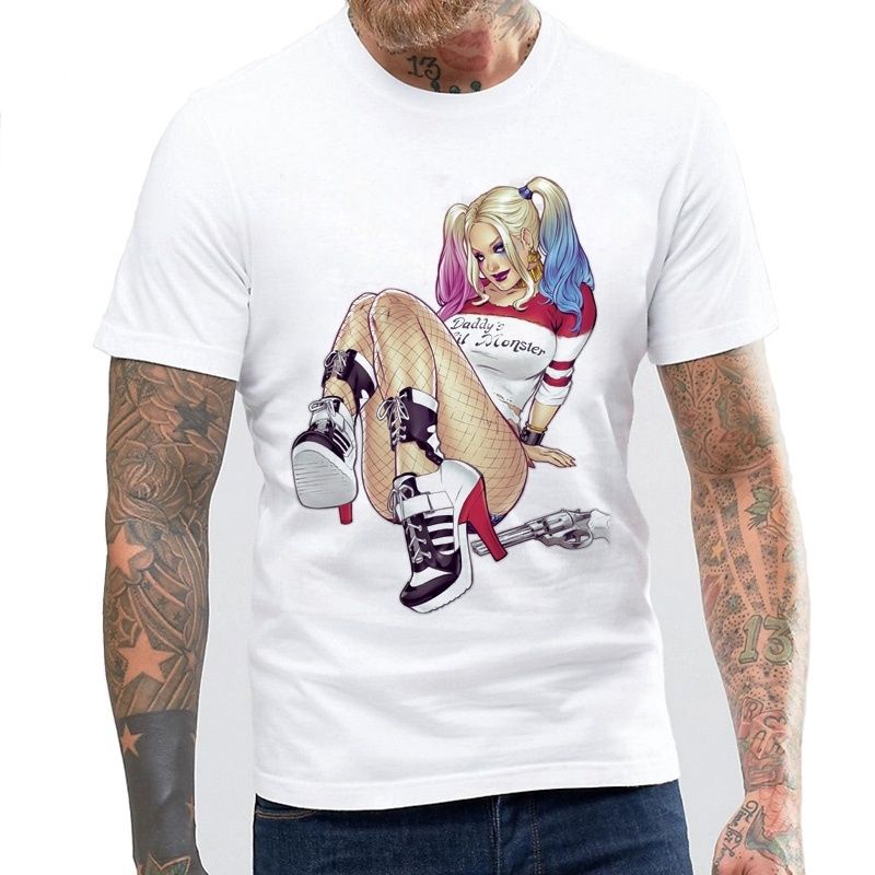 harley quinn t shirt print
