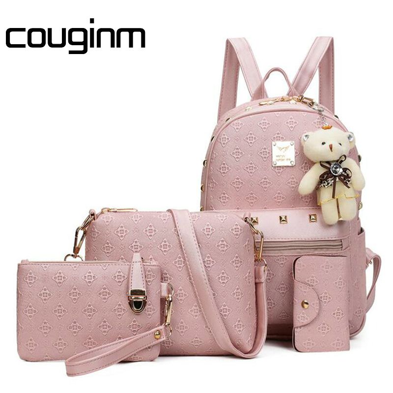cute leather backpacks for school