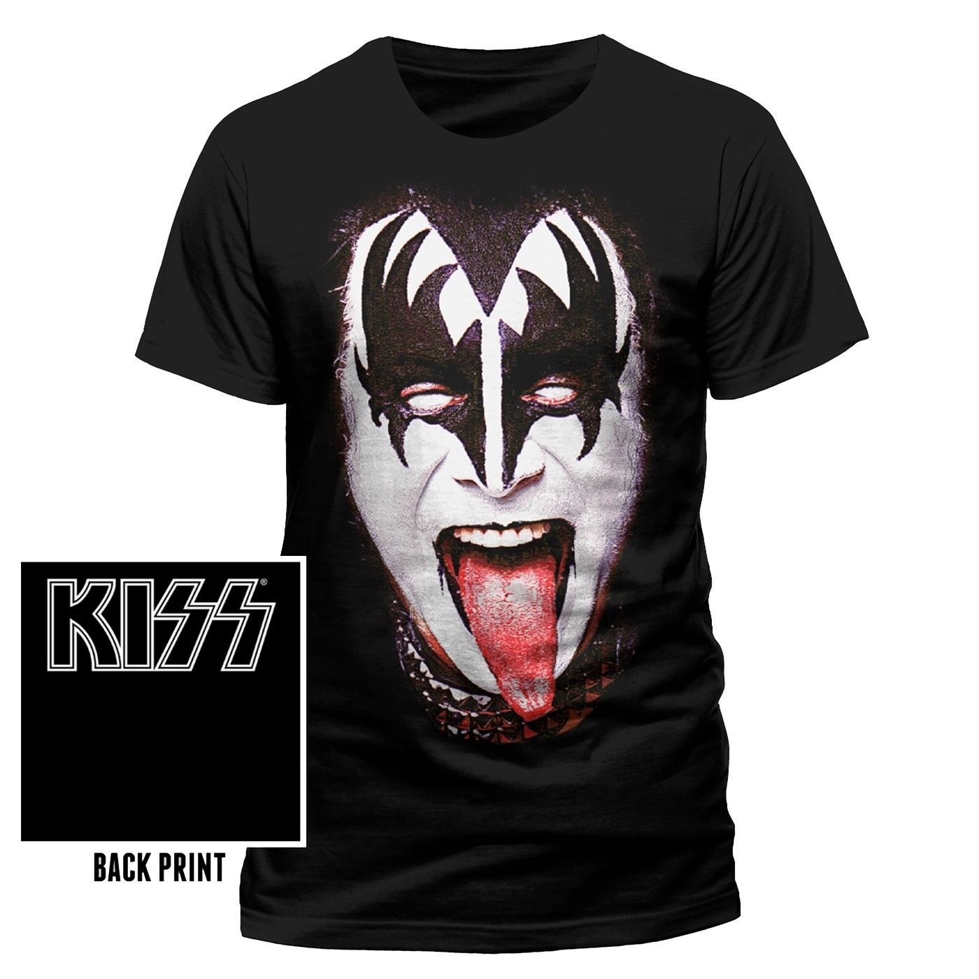 Acquistare Maglietta Kiss Gene Face Maglietta S M L XL XXL Maglietta Rock  Band Black Maglietta New Economico | Consegna Veloce E Qualità | DHgate  Italy