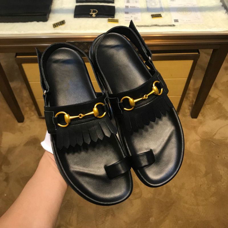 high end sandals