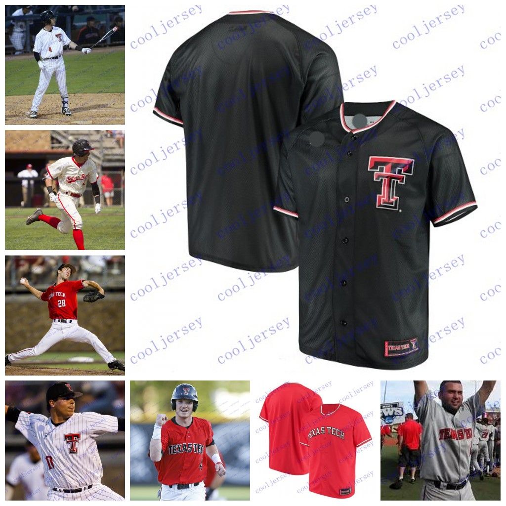 texas tech baseball jersey