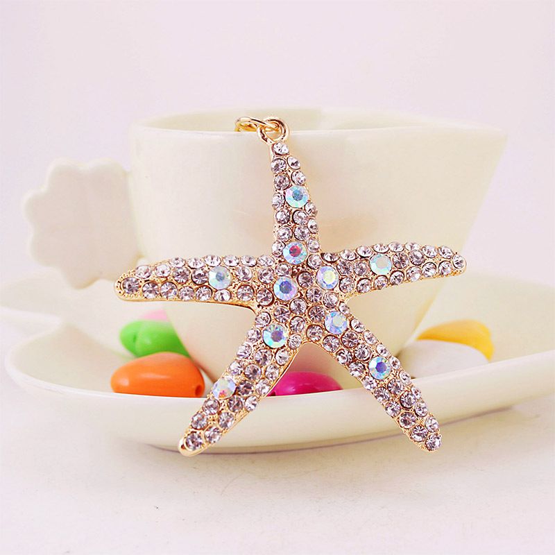 starfish keychain favors