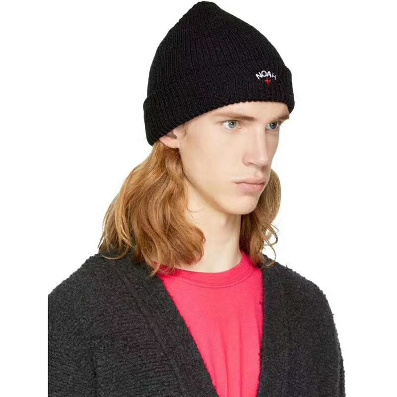 Tag væk Gætte tidsskrift Winter Warm NWT Noah NY Mens Black Core Logo Embroidered Beanie Knit Hat  FW18 DS AUTHENTIC Hip Hop Gorros From Llyu, $12.07 | DHgate.Com