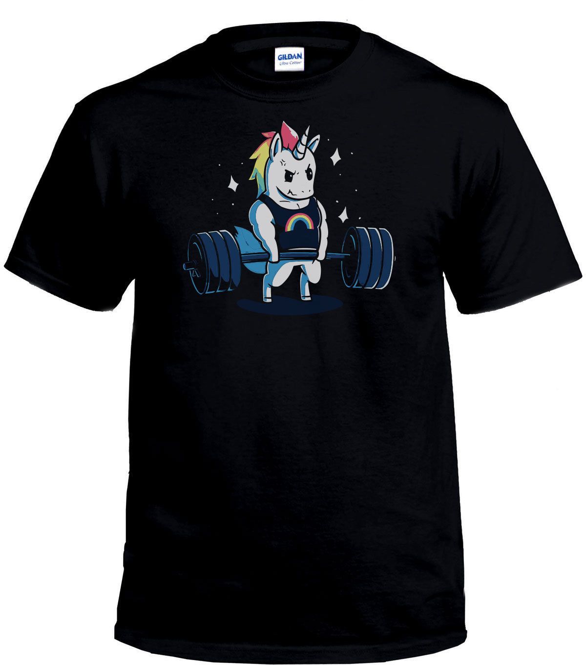 Gimnasio Camiseta De Entrenamiento Unicornio Para Hombre Camiseta Divertida Camiseta Manga Corta Estampado De Dibujos Animados Envío Gratis De 10,94 € | DHgate