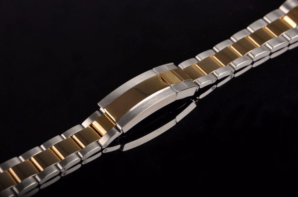 two tone watch band