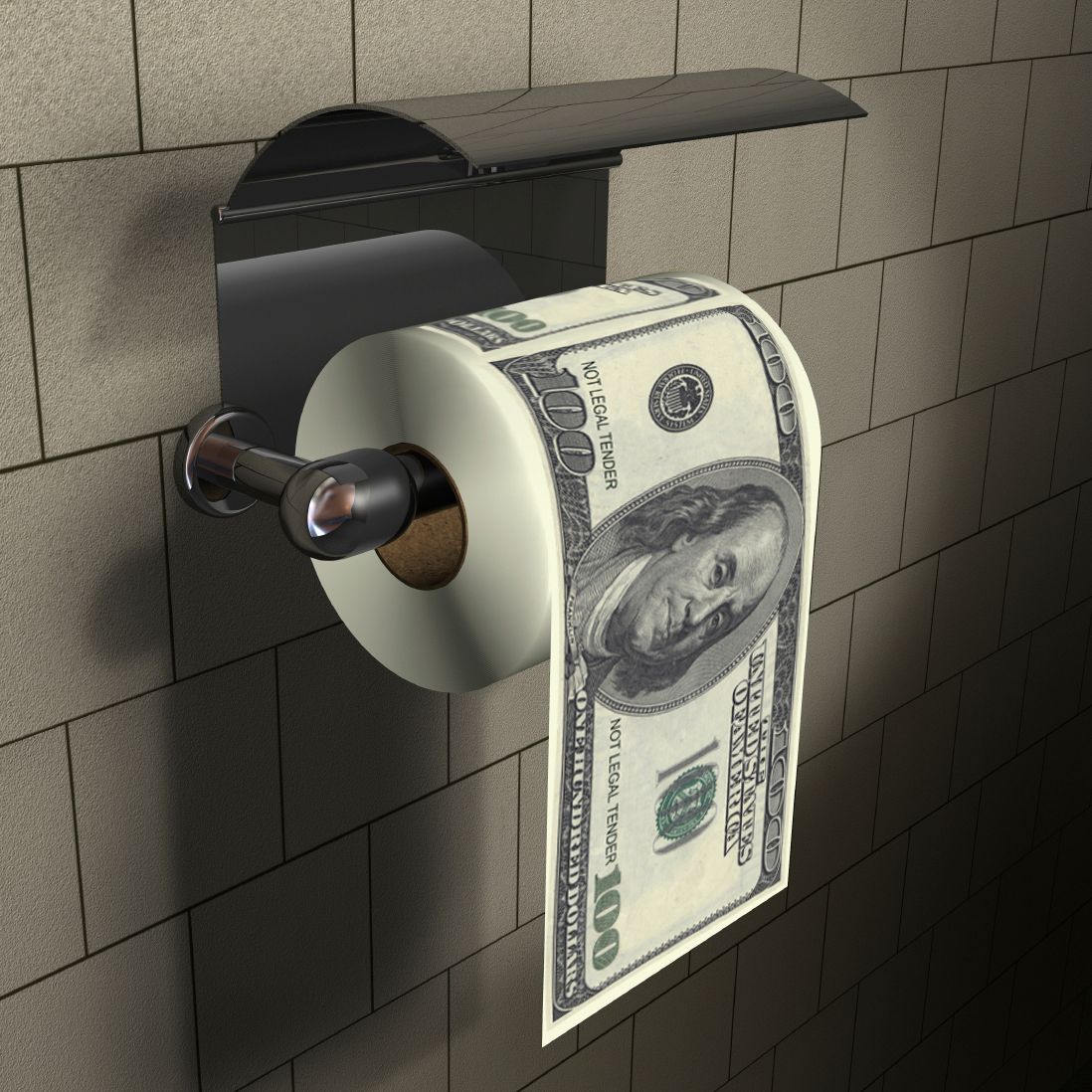 2021 Funny Toilet Roll Paper One Hundred Dollar Bill Toilet Paper Home Gag  Gift From Hilery, $43.85 | DHgate.Com