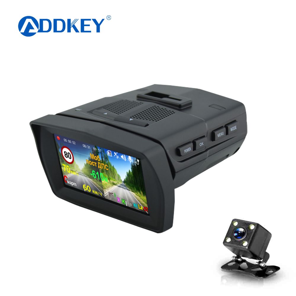 Car Dvr Camera 3 In 1 Radar Detector With Gps Night Vision 140