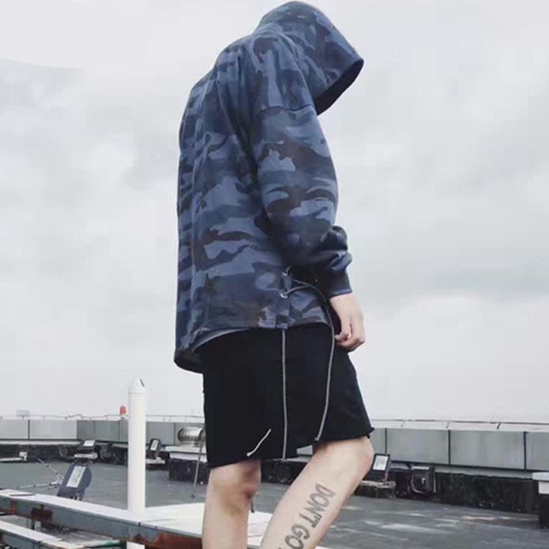 Azul/negro Sudadera Con Capucha Para Hombre De Camuflaje Impresión De Hip  Hop De La Sudadera De Streetwear Sudaderas De La Marca De Otoño Sudadera  Con Gorro Unisex Con Capucha comprar en línea /