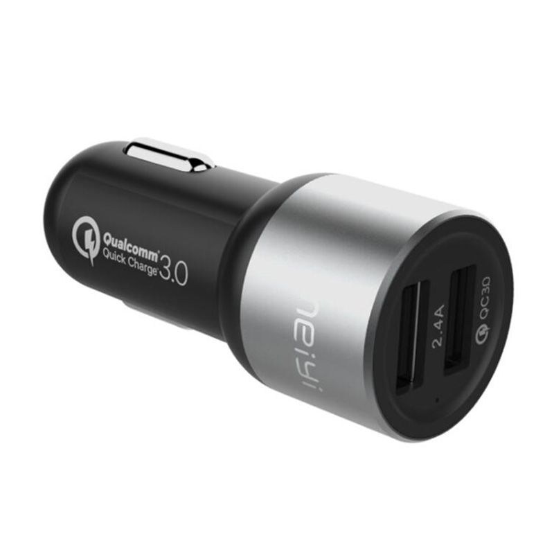 Quick Charge 3.0 Car Charger 2 Port USB Fast Charger Adapter For IPhone