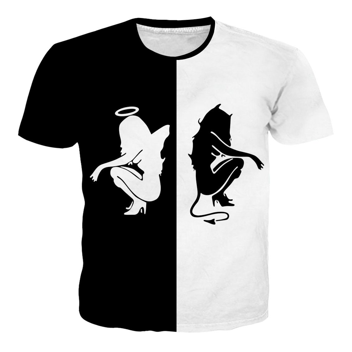 angel devil shirt