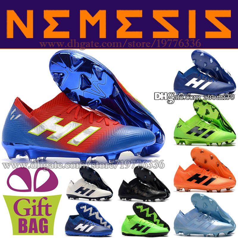 2019 High Quality Nemeziz 18 1 Fg Soccer Shoes For Mens Leather