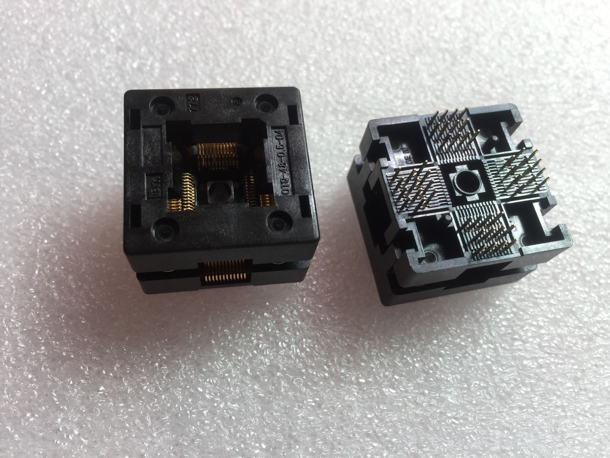 2020 Enplas Ic Test Socket OTQ 48 0.5 04 QFP48pin 0.5mm Pitch 7X7mm