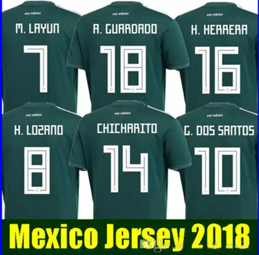 chucky lozano jersey mexico