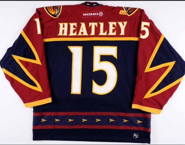 dany heatley atlanta thrashers jersey
