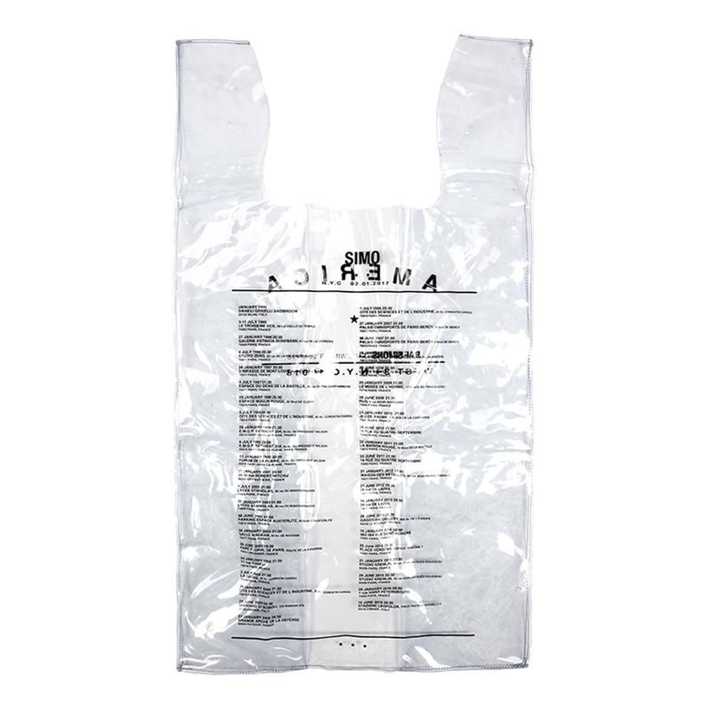 raf simons shopping bag