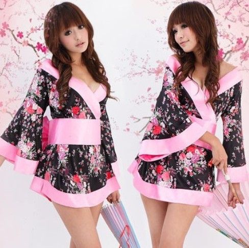 488px x 486px - Sexy Hot Japanese Porn Kimono Robe Dress Baby Doll Sleepwear Women Lingerie  Erotic Fantasies Intim Lenceria Nuisette Nightgown D18110801 Pyjama ...