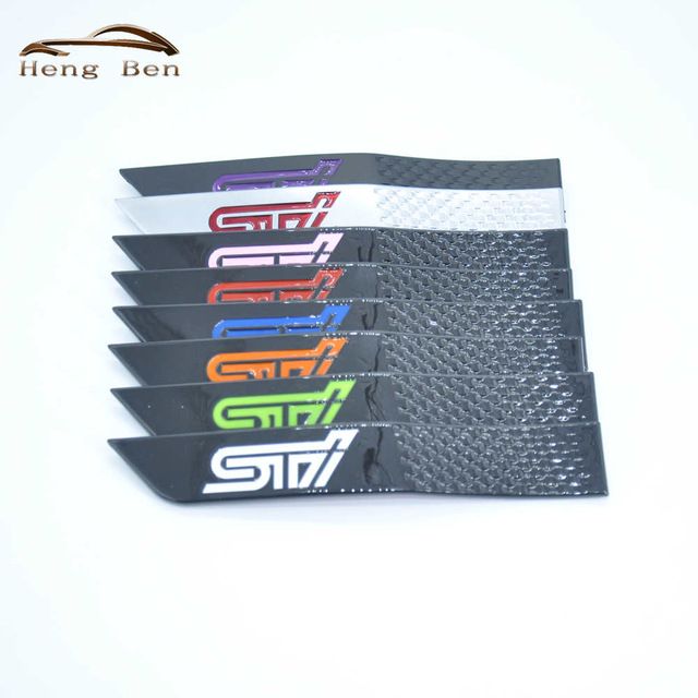 Compra HB STI Para La Insignia Subaru ABS FENDER FENDER SCUFF PUERTE  Scratch Bumper Strip Pegatinas 3D Pegatinas Fender Barato | Entrega Rápida  Y Calidad | Es.Dhgate