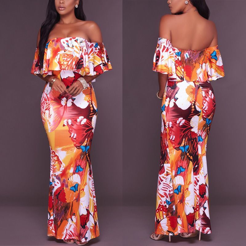 vestidos longos 2018 verão