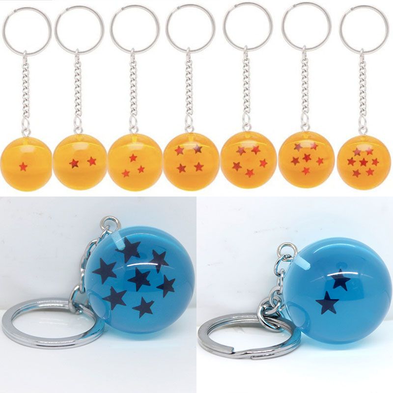 Dragon Ball Z Keychain 1 7 Stars Pendant Keychains Goku Keyring Key Chain Toy Home Decor Gifts Xmas Wx9 944 Funniest