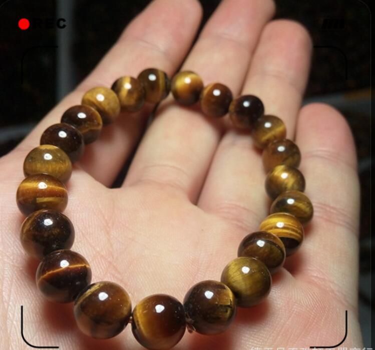 yellow tiger eye bracelet