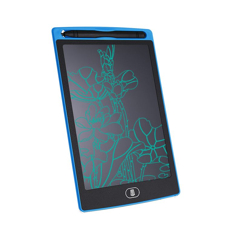 Blue 8.5inch LCD Writing Tablet Electronic Environmental Portable Handwriting Pad Drawing Boards Draft Pads with Stylus for Kids Office Blue 8.5inch LCD Writing Tablet Electronic Environmental Portable Handwriting Pad Drawing Boards Draft Pads with Stylus for Kids Office
