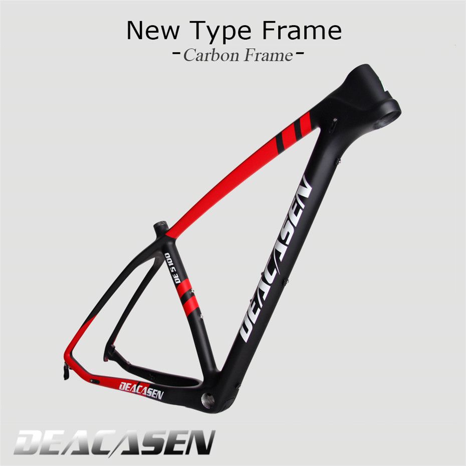 black red mountain bike