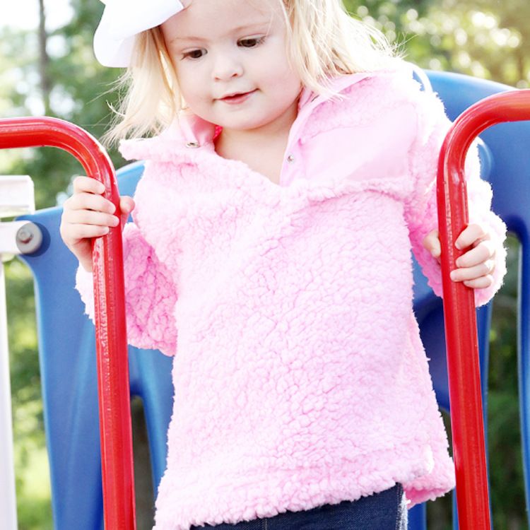 sherpa sweatshirt kids