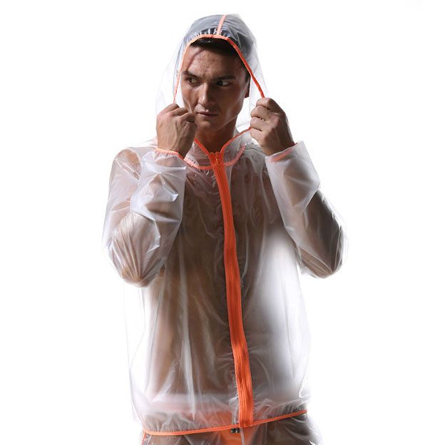 see through waterproof jacket