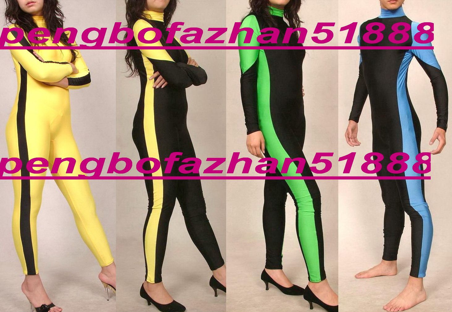 Grosshandel Unisex Sexy Body Suit Neue 4 Farbe Lycra Spandex Anzug Catsuit Kostume Unisex Sexy Body Kostume Outfit Halloween Party Cosplay Anzug P280 Von Pengbofazhan518 24 15 Auf De Dhgate Com Dhgate