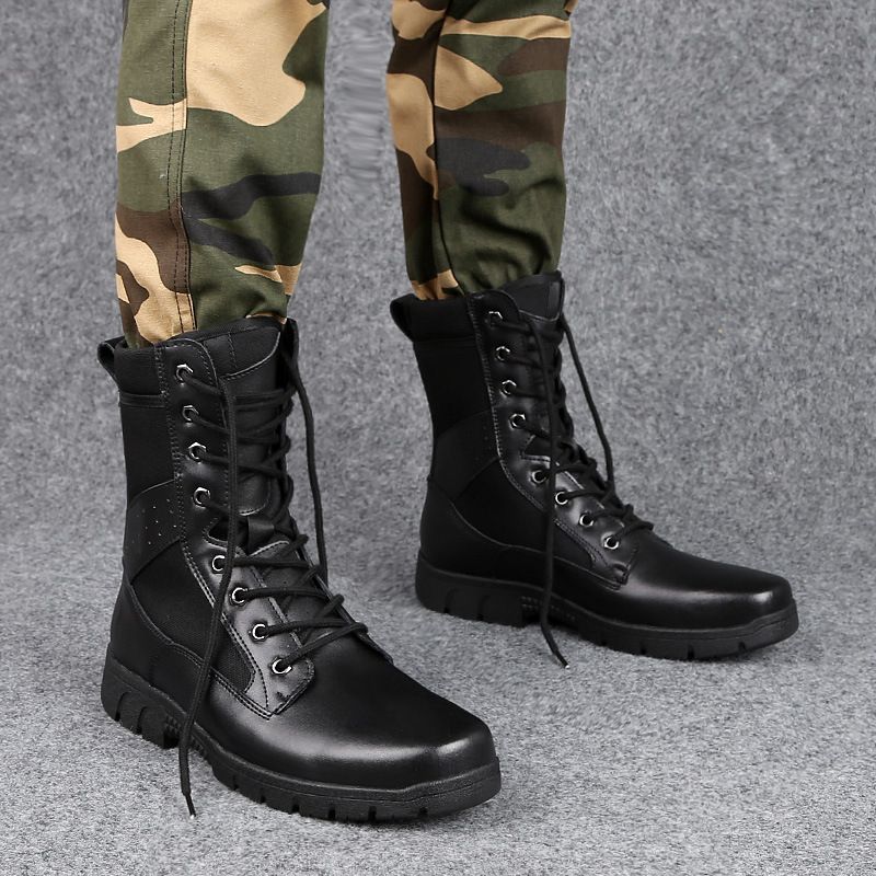 mens high top boots fashion