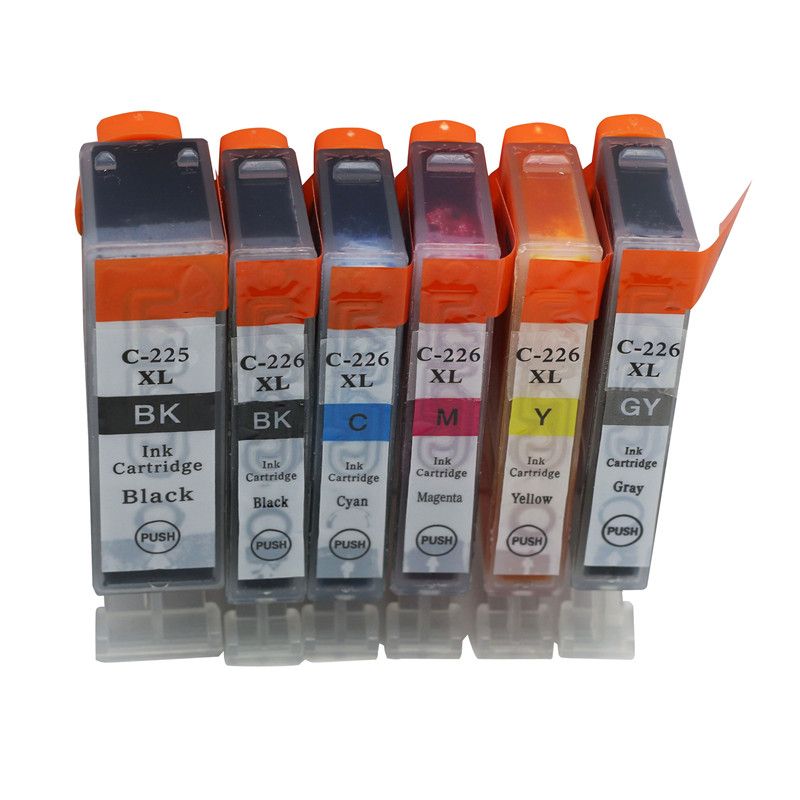 Compra Cartuchos De Tinta 6PK PGI225 225 CLI226 226 Reemplazo Para Canon  PIXMA IX6520 IP4820 MX892 MG6110 IP4920 MX882 Impresora Inket Barato |  Entrega Rápida Y Calidad | Es.Dhgate