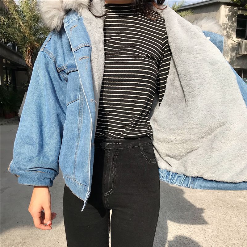 big jeans jacket