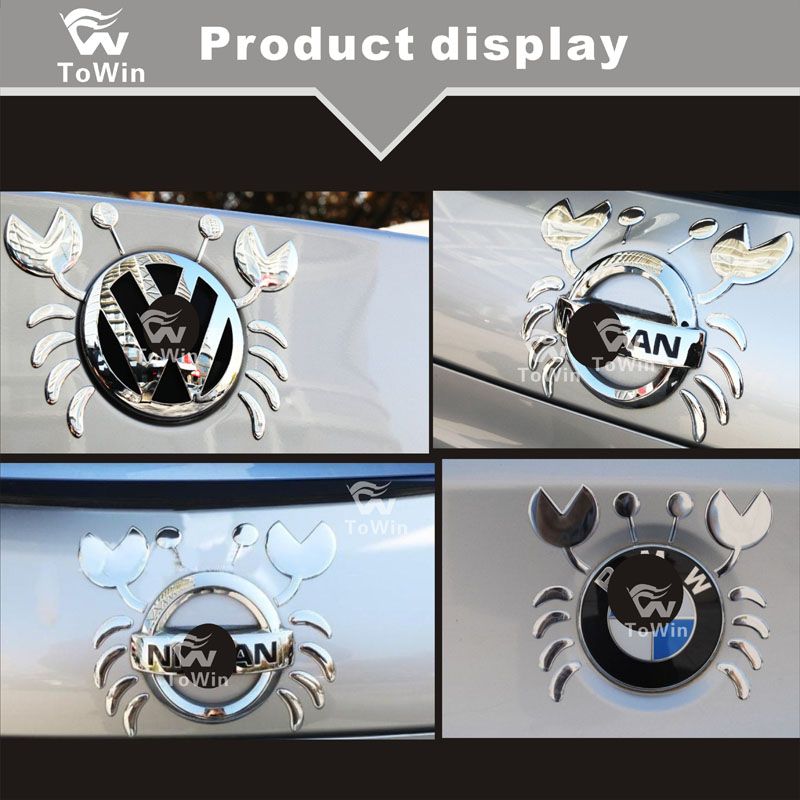 Grosshandel 3d Big Crab Style Aufkleber Auto Auto Logo Emblem Papier Abzeichen Aufkleber Autodekoration Zubehor Gold Silber Gold Rot Von Cardecoration Market 0 43 Auf De Dhgate Com Dhgate