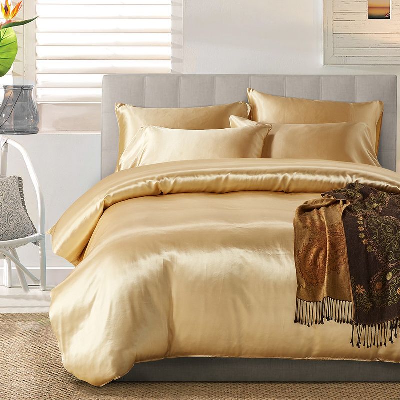Narwaldate Adult Kid Bedding Sets Polyester Silk Bed Products King