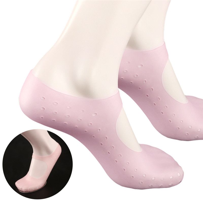 Silicone Moisturizing Gel Socks Elastic Reusable Gel Socks Exfoliating