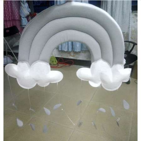 rainbow nursery mobile