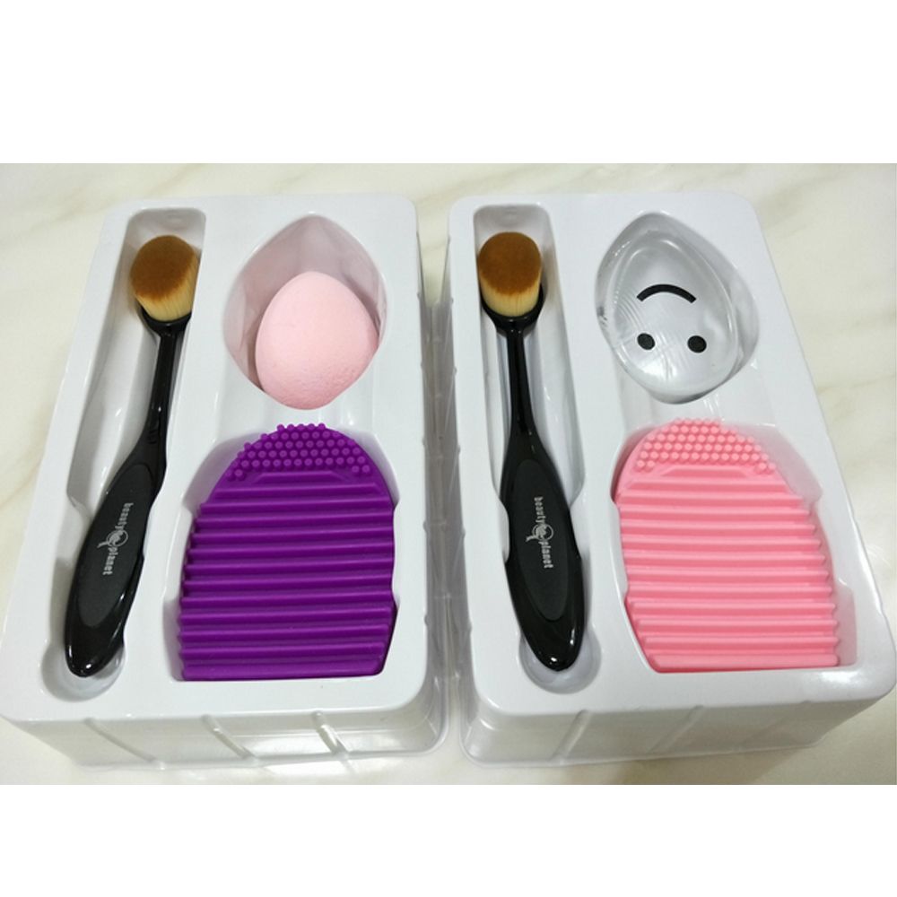 puff makeup brush