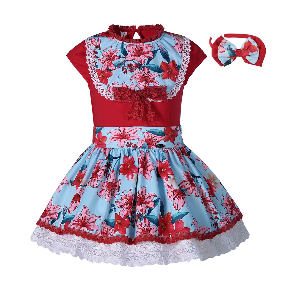 tropical christmas dress